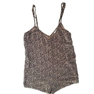 American Eagle Outfitters Animal Print Top